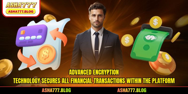 Advanced encryption technology secures all financial transactions within the platform