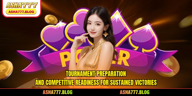 Tournament preparation and competitive readiness for sustained victories