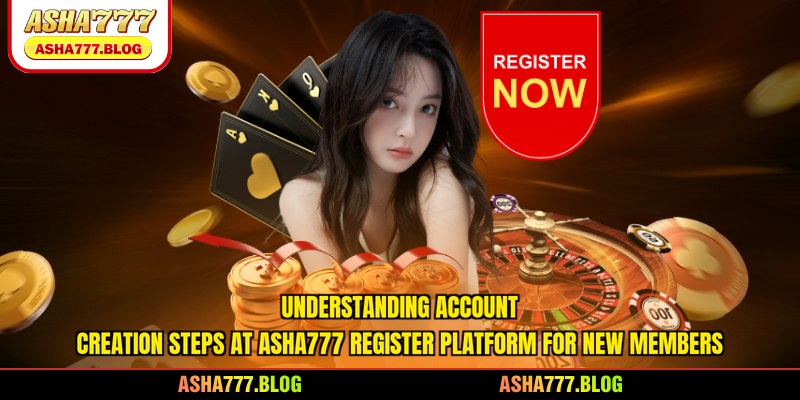 Understanding account creation steps at Asha777 register platform for new members