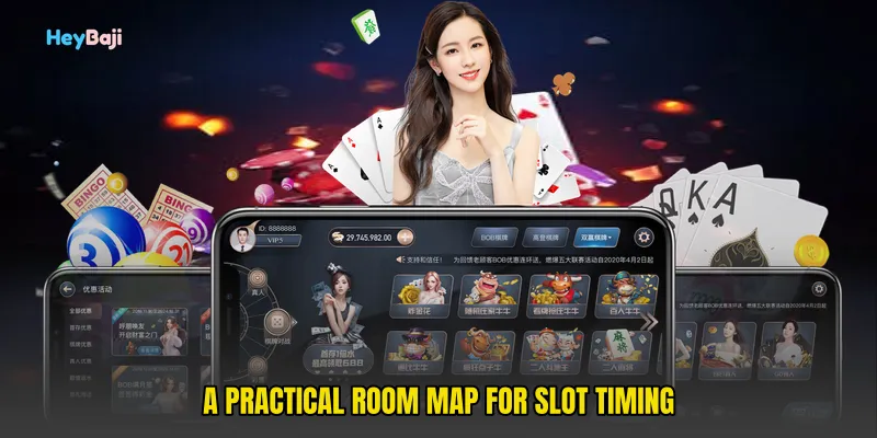 A practical room map for slot timing